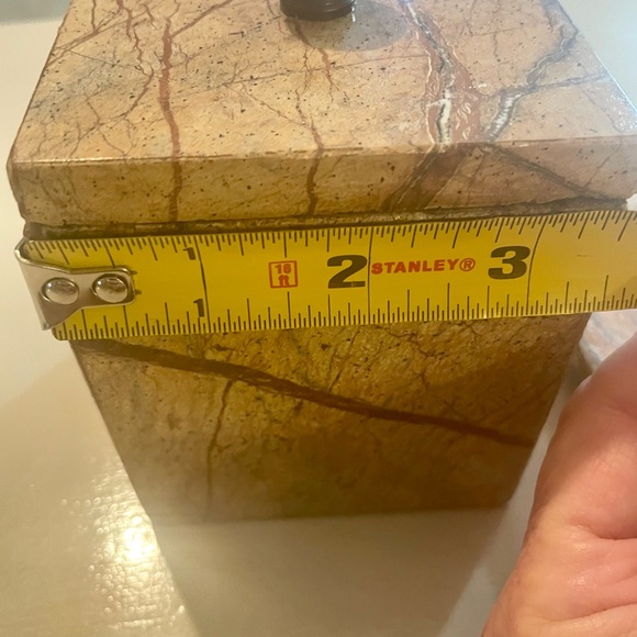 Genuine Marble 4” multi-purpose box and slab - Picture 8 of 10